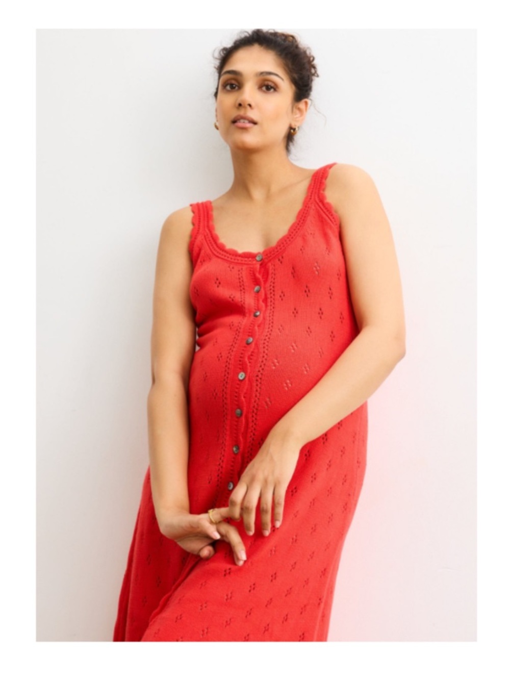 The Eloise Pointelle Nursing Tank Dress